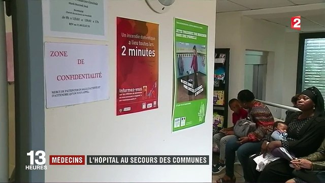 Pénurie de médecins : les hôpitaux viennent au secours des communes