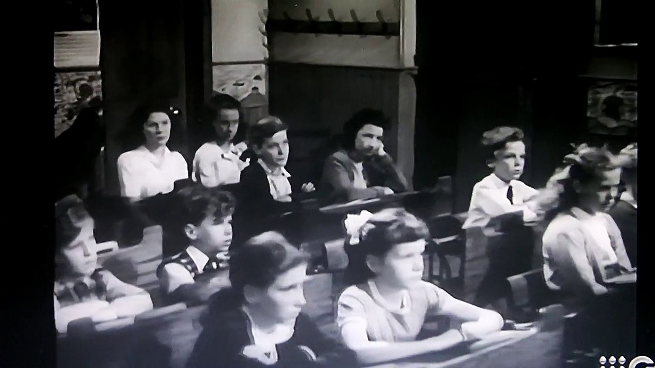Prunella Scales as a young Scottish school teacher (1952).