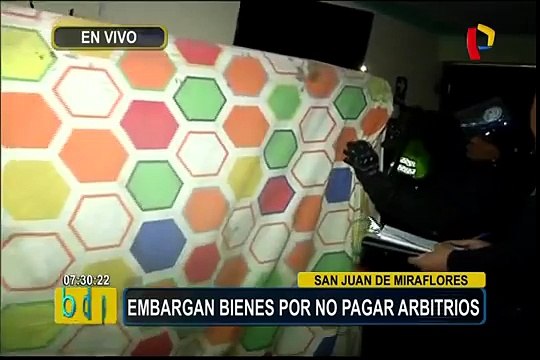 SJM: municipio embarga bienes a vecinos que adeudan arbitrios