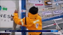 Réchauffement climatique : le navigateur Yvan Bourgnon en voilier sur les eaux glacées
