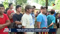DepEd to send school-learning supplies and relief goods for Marawi evacuees