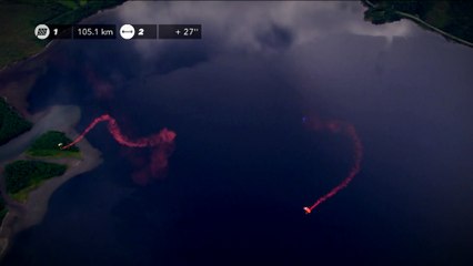 Fireworks over the route - Étape 1 / Stage 1 - Arctic Race of Norway 2017
