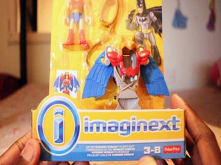 DC SUPER FRIENDS WONDER WOMAN REVIEW  + UNBOXING FLIGHT SUIT FISHER PRICE UNBOXING IMAGINEXT 3-8 Toys