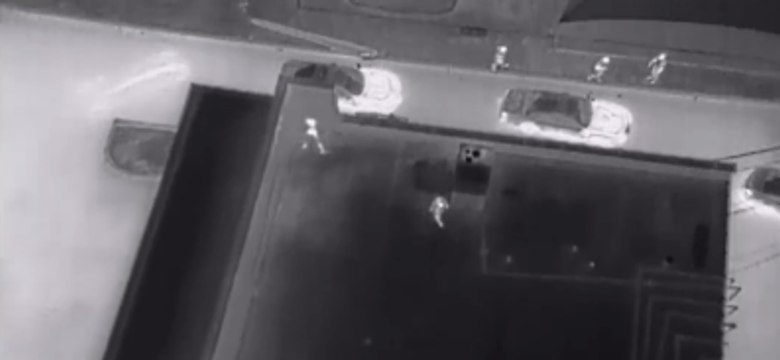 Georgetown Police Use Drone to Catch Burglar Hiding on Rooftop