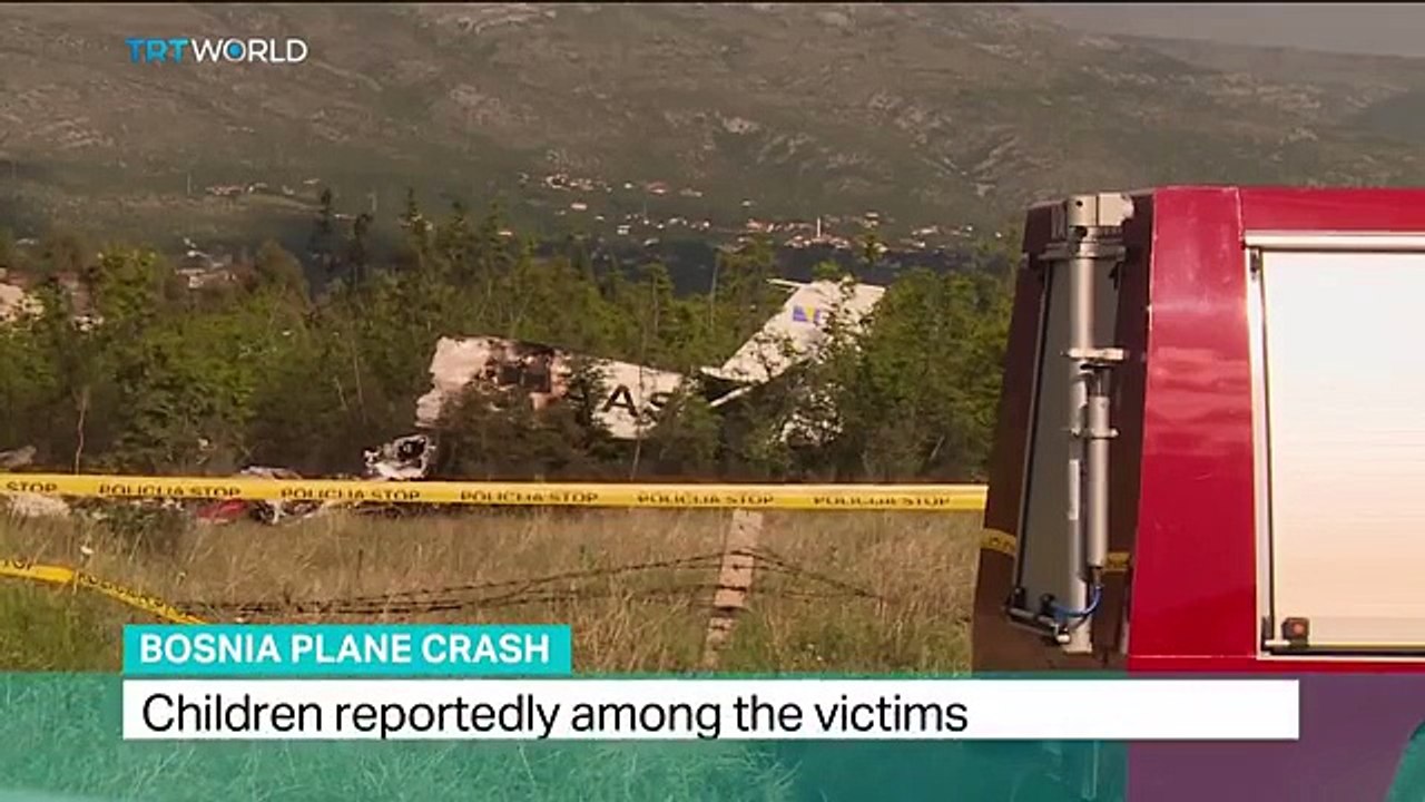 Breaking News- Bosnia Plane Crash- Children reportedly among the victims