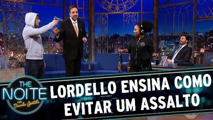 Lordello ensina como evitar um assalto