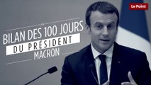 Le bilan des 100 jours du président Macron