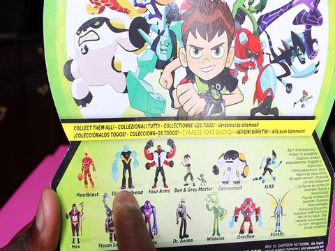 BEN 10 BEN TENNYSON & GREY MATTER ACTION FIGURE 4+ FLAIR CARTOON NETWORK Toys REVIEW + UNBOXING