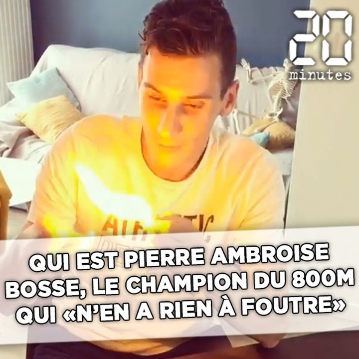 Pierre-Ambroise Bosse, ce champion «visionnaire» qui n’en a rien à foutre (de rien)