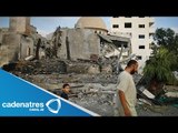 Recuento del conflicto entre israelíes y palestinos en Gaza