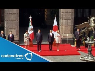 Download Video: El presidente Enrique Peña Nieto da bienvenida a Primer Ministro de Japón