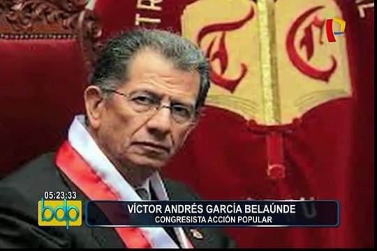 Oficializan candidatura de Augusto Ferrero al Tribunal Constitucional