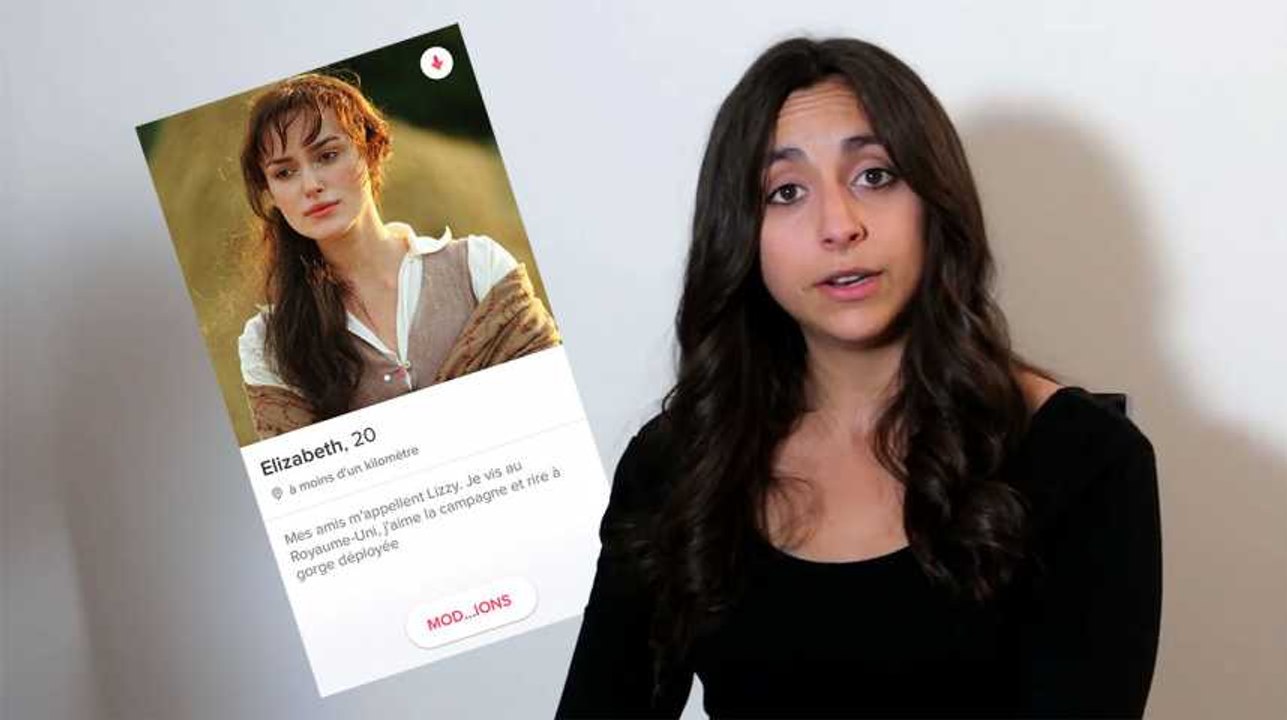Quand l'héroïne de "Orgueil et préjugés" drague sur Tinder