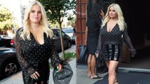 Jessica Simpson Wears Another Strange Outfit