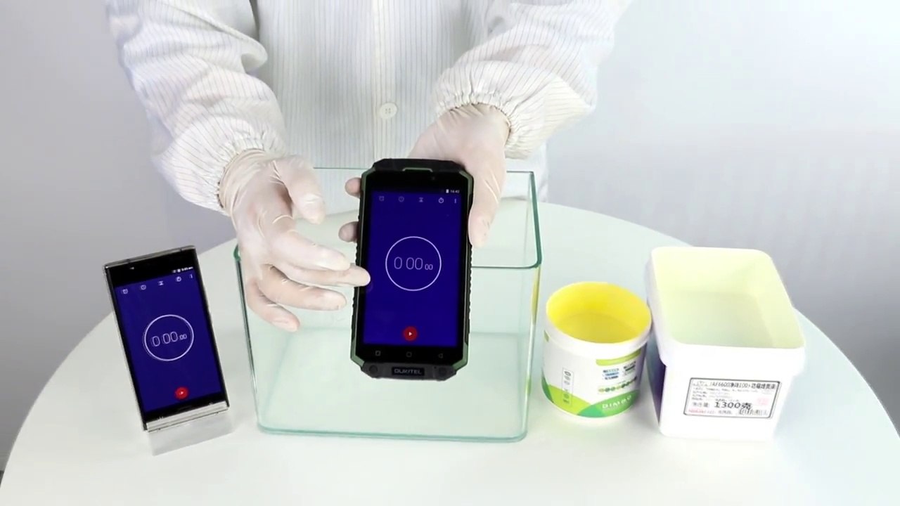 OUKITEL K10000 max upgrading challenge-soak by paint