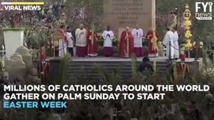 Palm Sunday Marks The Start Of Easter
