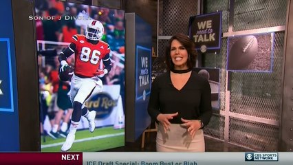 Dana Jacobson Sexy Heels and Tight Skirt