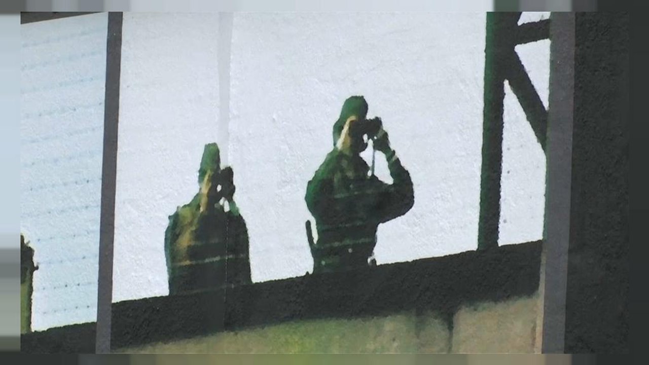 Kunstprojekt 'Jenseits der Mauer'