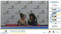 Championnats québécois d'été 2017 / Juvénile Dames - 14 ans Gr. 4