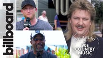 Cole Swindell, Darius Rucker, Dan + Shay, Brett Eldredge and Jon Pardi narrate A Brief History of 90s Country