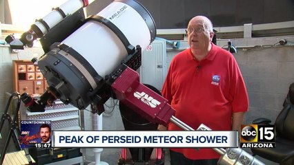 Brightest meteor shower of the year peaks Friday, best viewing tomorrow