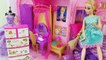 Rapunzel cuida del Bebé Lil Cutesies Doll la habitación de princesas Barbie