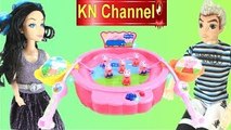 BÚP BÊ BARBIE BẮT CÓC AI ??? TRÒ CHƠI FISHING GAME CÂU PEPPA PIG VUI NHỘN