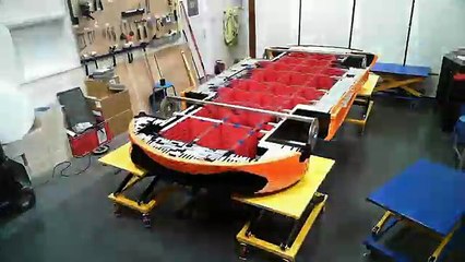 Une McLaren 720S grandeur nature construite avec 280 000 briques LEGO