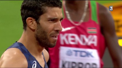 Mondiaux d’athlétisme : Mahiedine Mekhissi termine 7e de sa série !