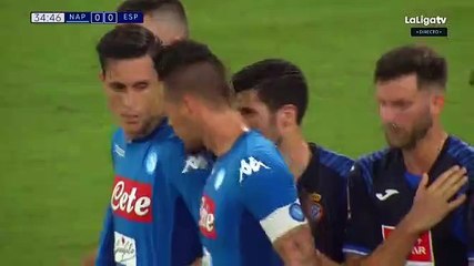 1-0 Dries Mertens SUPER GOAL HD - Napoli (Ita) 1-0 Espanyol (Esp) 10.08.2017
