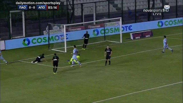 Christos Almpanis Goal HD - Panathinaikos 0 - 1 Smyrnis - 10.08.2017 (Full Replay)