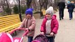Влог Прогулка с колясками на детской площадке Видео для детей