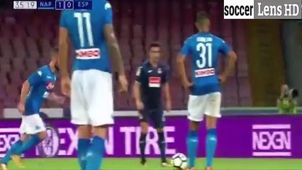 Napoli 2-0 Espanyol - all goals & highlights HD - 10.08.2017 HD