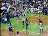 Tom Chambers monster dunk on Larry Bird 1990 Suns @ Celtics