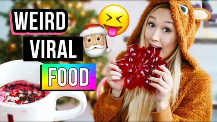 WEIRD VIRAL DIY FOODS: CHRISTMAS EDITION! By LaurDIY