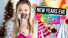 HACKS & DIYS FOR NEW YEARS EVE 2016! By LaurDIY