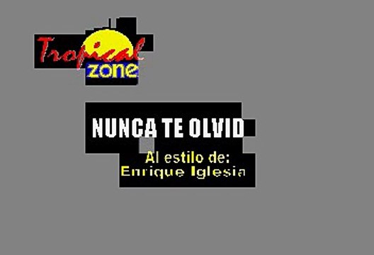 Nunca Te Olvidare - Enrique Iglesias (Karaoke)