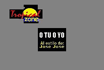 O Tu O Yo - Jose Jose (Karaoke)