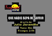 Que Nadie Sepa Mi Sufrir - Julio Jaramillo (Karaoke)