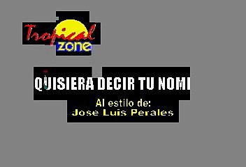 Quisiera decir tu nombre - José Luis Perales (Karaoke)