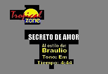 Secreto De Amor - Braulio (Karaoke)