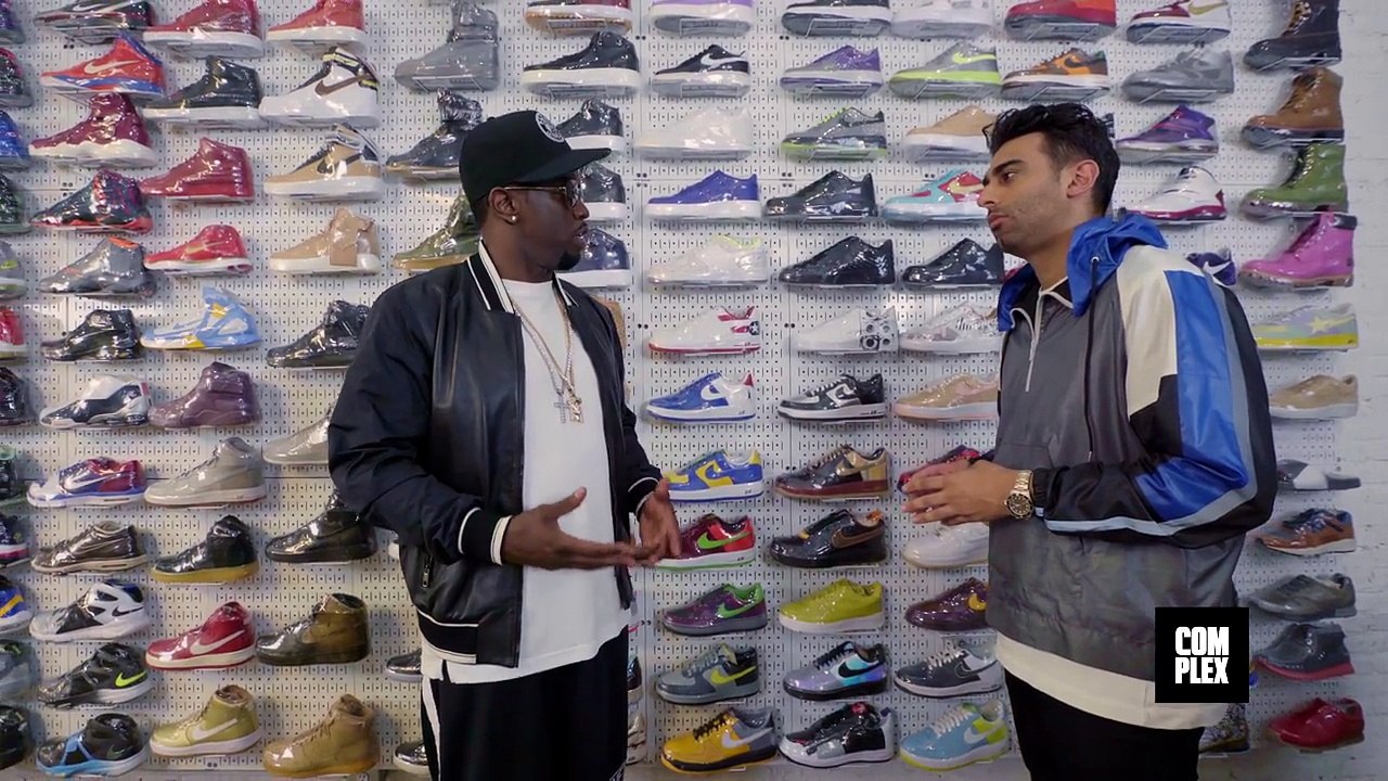 Sean Diddy Combs Goes Sneaker Shopping With Complex