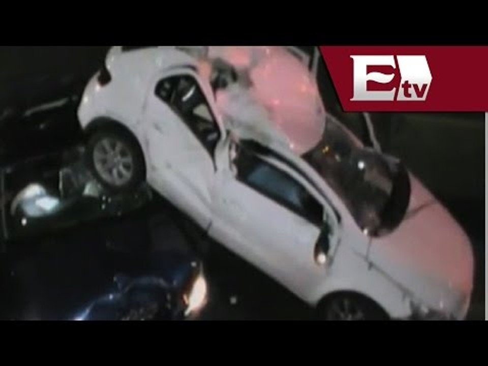 Choque de autos deja hombre muerto y mujer lesionada en la delegación Álvaro Obregón