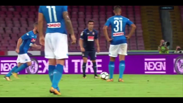 Napoli - Espanyol 2-0 Gol HD - Amichevole 10/8/2017 Highlights HD