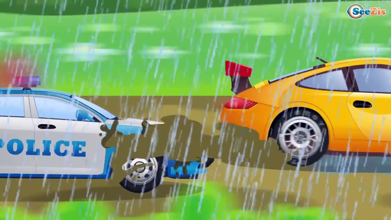 ¡Vamos a jugar! Carros de Carreras y El Coche de Policía en las CARRERAS