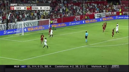 Sevilla vs Roma 2-1 Highlights & Goals 10.08.2017 HD