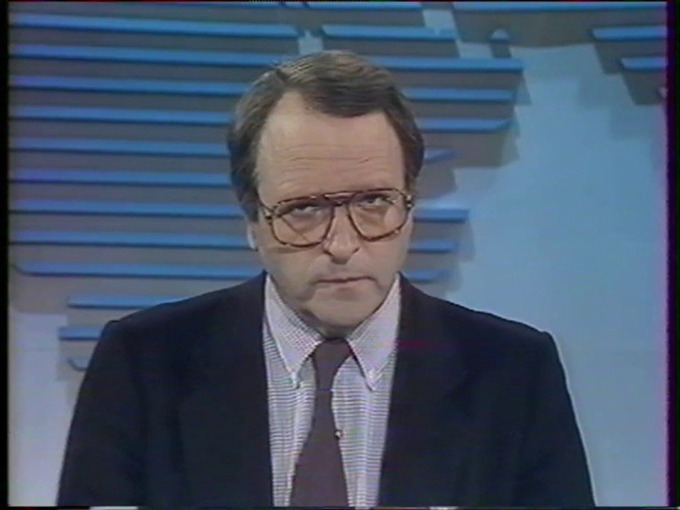 TF1 - 16 Avril 1989 - Fin "Sport Dimanche Soir", speakerine, début JT Nuit