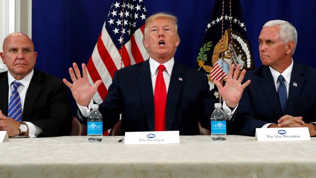 Trump’s wide-ranging statements from his Bedminster estate, in three minutes