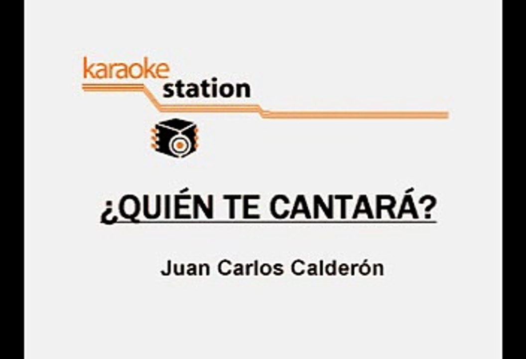 Mocedades - Quien te cantara (Karaoke)