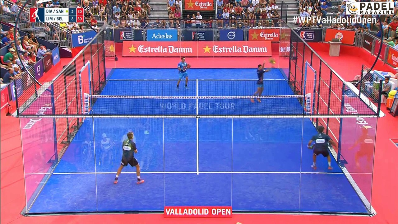 Feinte de smash au padel